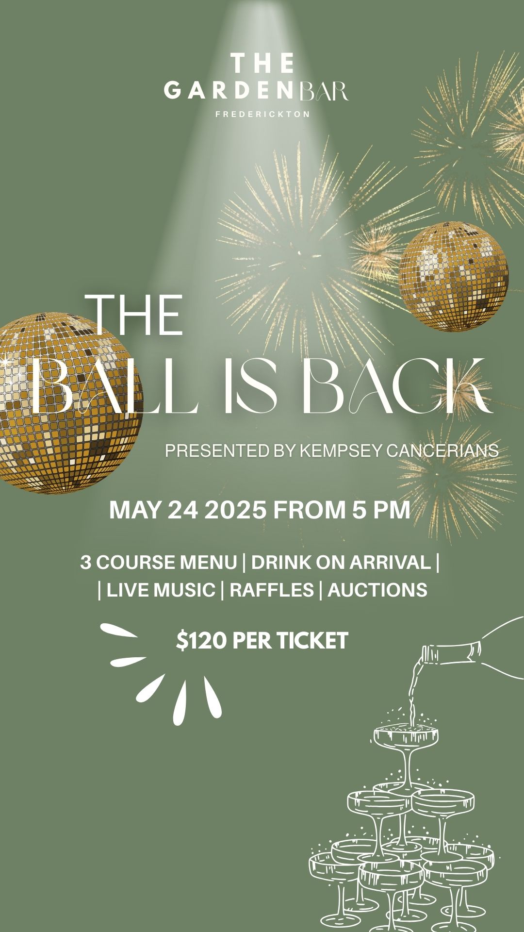 The Ball is Back! Presented by The Kempsey Cancerians