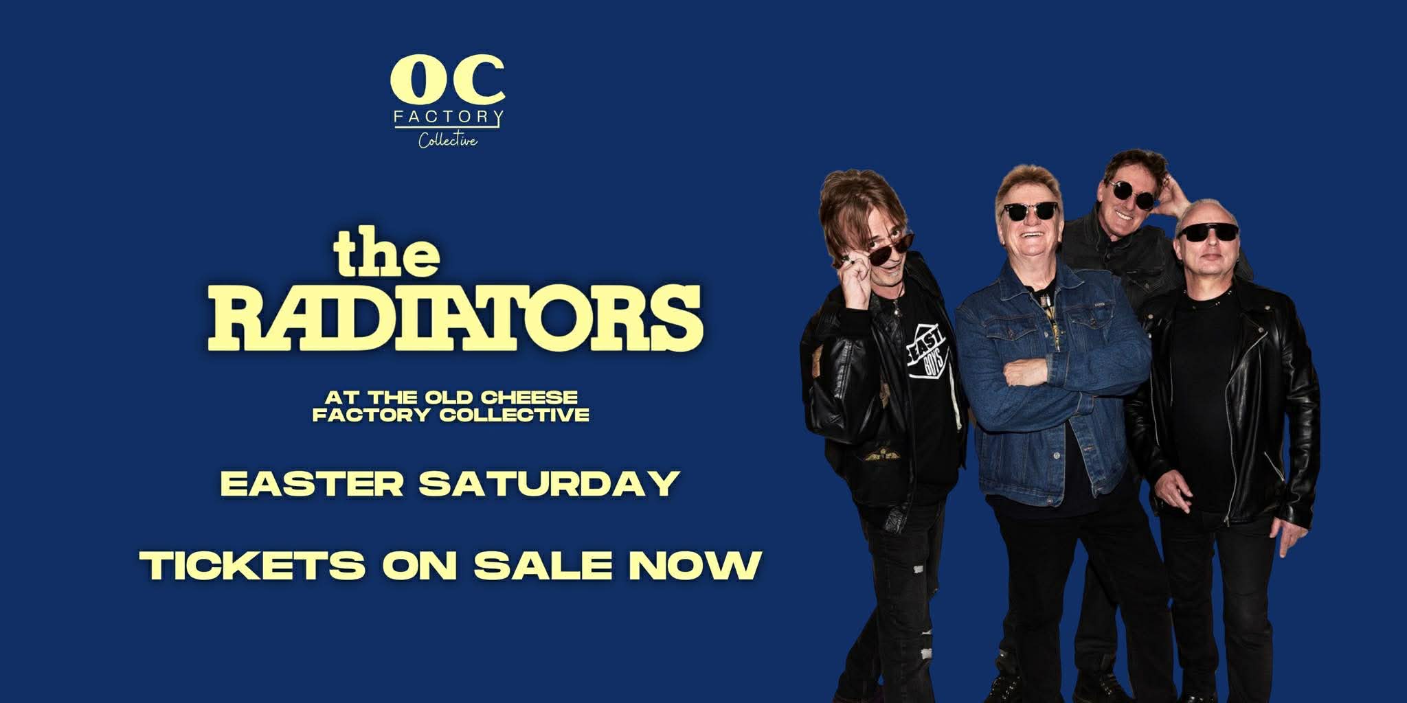 The Radiators at The Old Cheese Factory, Frederickton