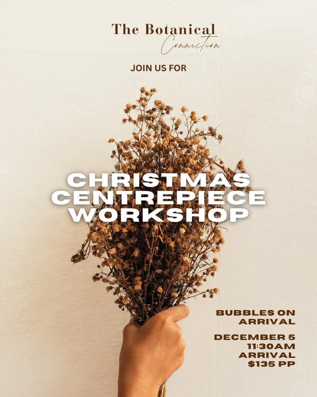 Christmas Centrepiece Workshop